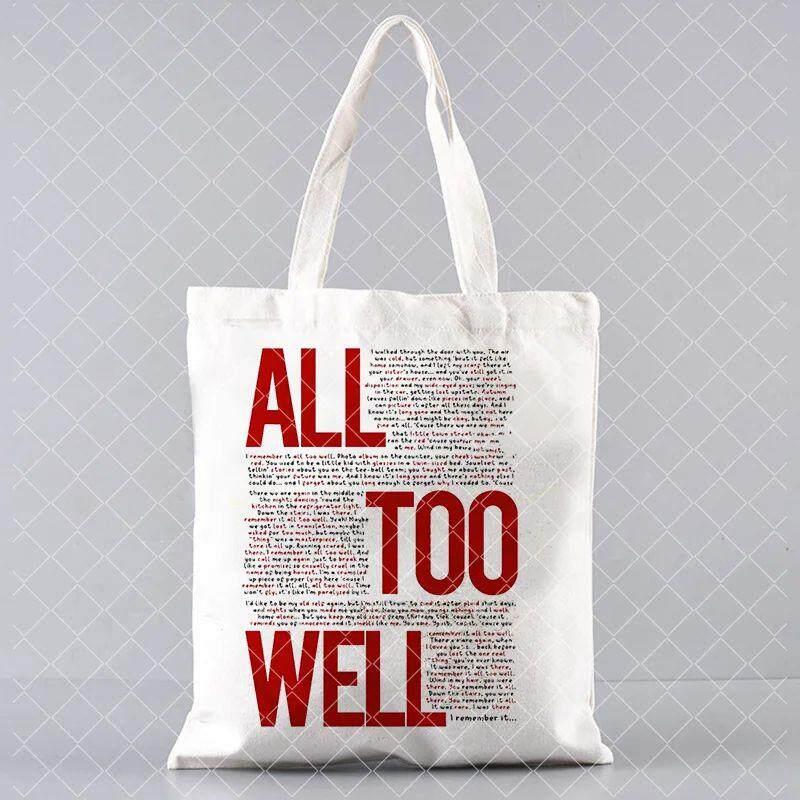 Midnights Tracklist Shopper Bag Taylor Music Swift Albums B - 实物图