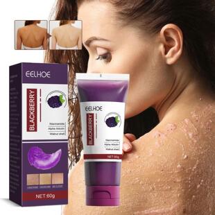 Body Scrub for EELHOE Cleansing Blackberry Skin Niacinamide