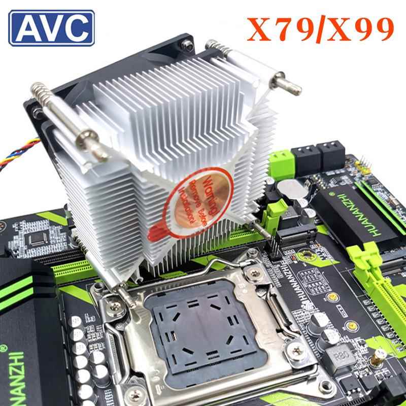 AVC CPU散热器 2011针双路伺服器主板 华南X99 X79 X299 CPU风扇