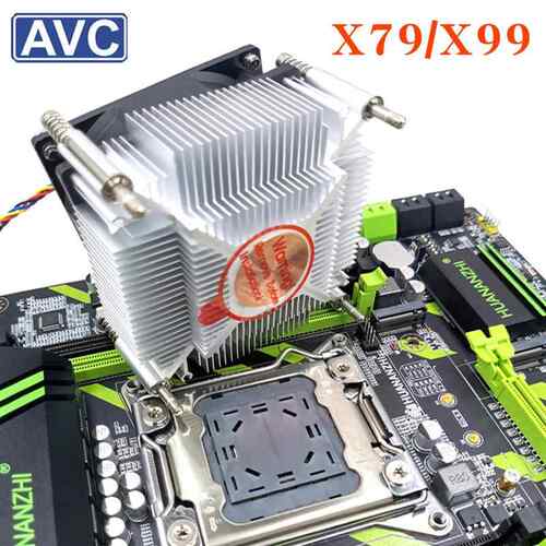 AVC CPU散热器 2011针双路伺服器主板 华南X99 X79 X299 CPU风扇