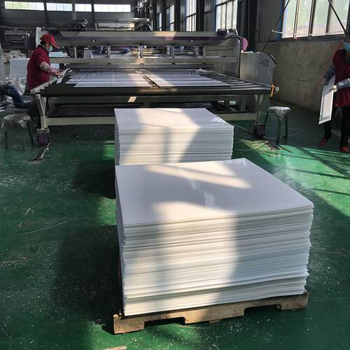 ppCYJp板冲床胶板裁断机垫板冲聚丙板材厂家白色p烯垫塑料板板