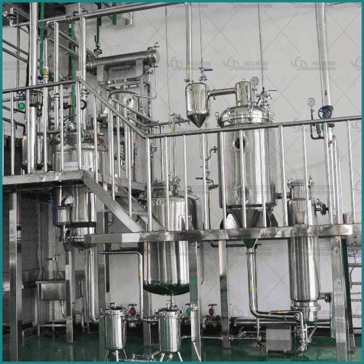 三效废水蒸发器双效降膜污水处理蒸发器降膜浓缩蒸发器设备
