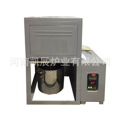 高温玻璃釉料熔块炉18L1600度陶瓷粉末结晶实验中试熔化炉