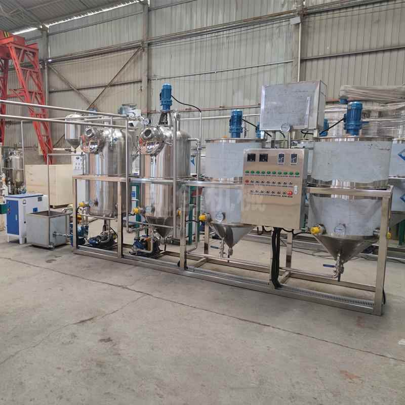 商用棕榈精精炼机 全动花生700型自菜籽油油脱磷脱蜡炼罐 食用油