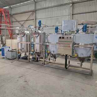 用花菜籽生精炼罐大型油食用油加工精炼机棕商榈油茶籽椰子油精炼