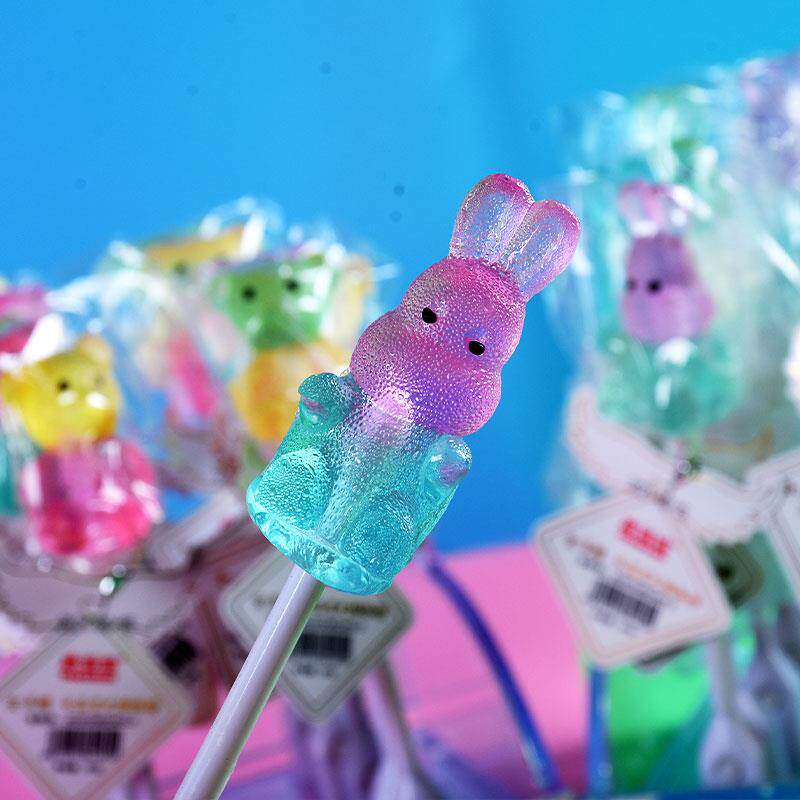 唐滋滋发光棒棒糖网红创意造型卡通亮灯水晶糖夜场闪光棒棒糖果