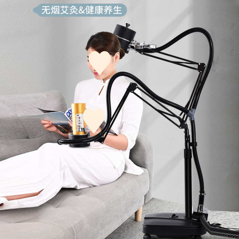 艾灸架排烟款家用立式悬灸支架雷火工具明火无烟仪器熏蒸仪一体机