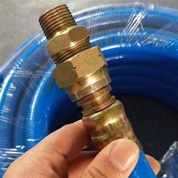 PVC材质双层钢丝高压风管耐寒耐老化耐油风镐风管