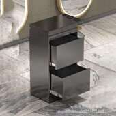 网红新款 理发店柜子美发店工具柜不锈钢剪发柜子发廊工作柜储物柜