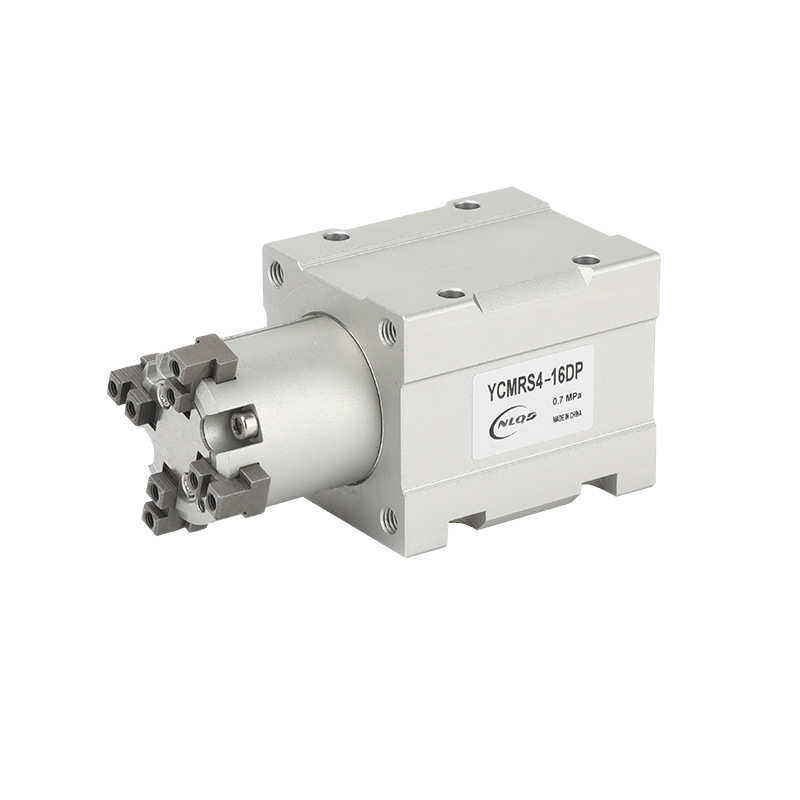 气瓶盖360爪拧旋旋转360盖灌装平行度无限旋转机气缸度ycmrs爪气