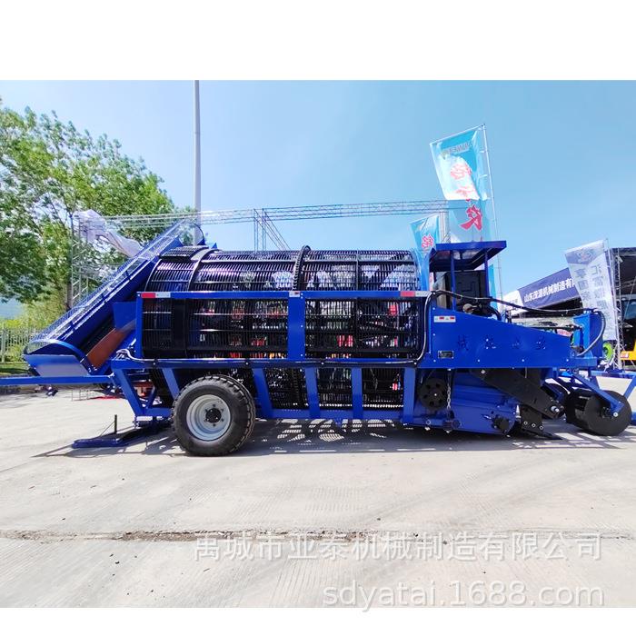 亚壁 转笼动刀 自动装车 新疆戈滩 收石头机器厂家 12JS-160 w泰w