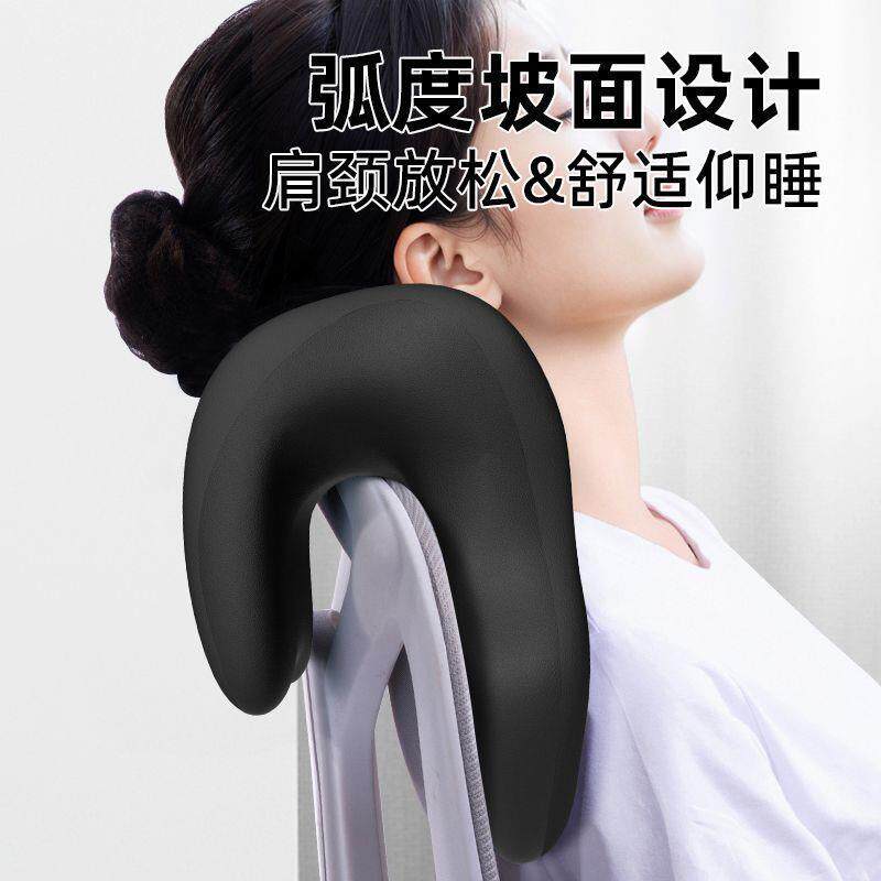 办公室椅头枕午电睡脑椅子加高头工靠背颈枕位午53454215休坐着椅