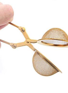 2 Pcs Tea Filter Stainless Steeper for Loose Leaf Strainer