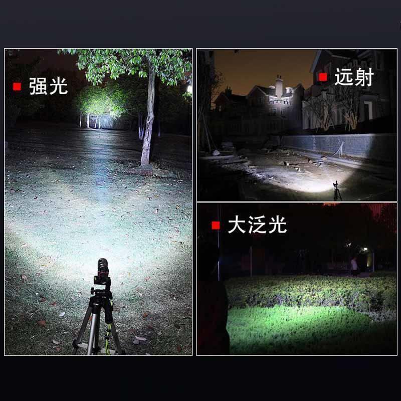 Z5Q新款强光手电筒充电式航超携亮可式穿远射超天长续wcajkiFx长