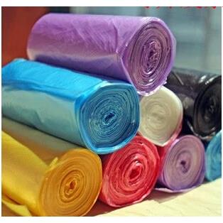 彩色中号大号厨房家用一次性点断式加厚酒店垃圾袋黑色塑料袋