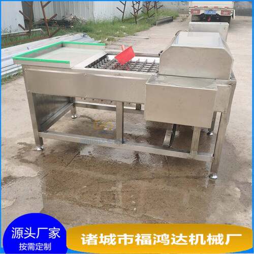 鱼罐头切段设备带鱼段切割机可切七公分长的鲜刀鱼段切段机