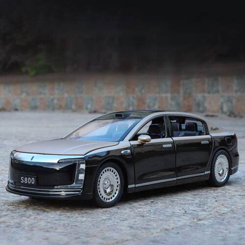 1:32尊界S800车模仿真合金新能源轿车汽车模型收藏摆件儿童玩具车