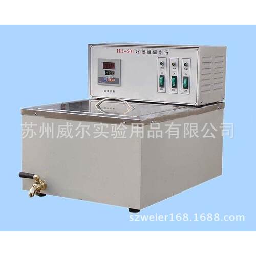 供应苏州威尔恒温水浴HH-501A恒温循环水槽水箱尺寸可按用户要求