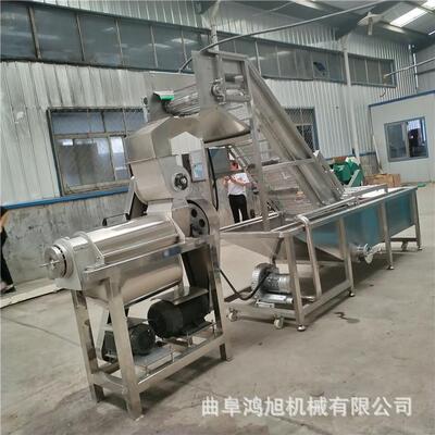椰子开半收椰子机 沃柑甜橙去皮榨汁机 破碎果蔬出汁设备 304不锈