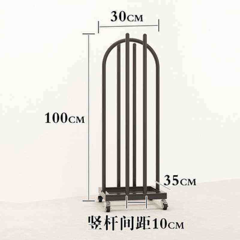 衣架收纳架服装店放衣撑的架子女装裤架收纳车整理展示落地