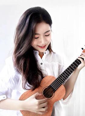 KAKA 25D 单板尤克里里 男女款初学者入门小吉他23寸26寸乌克丽丽
