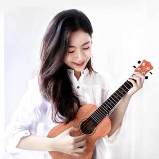 男女款 单板尤克里里 初学者入门小吉他23寸26寸乌克丽丽 25D KAKA