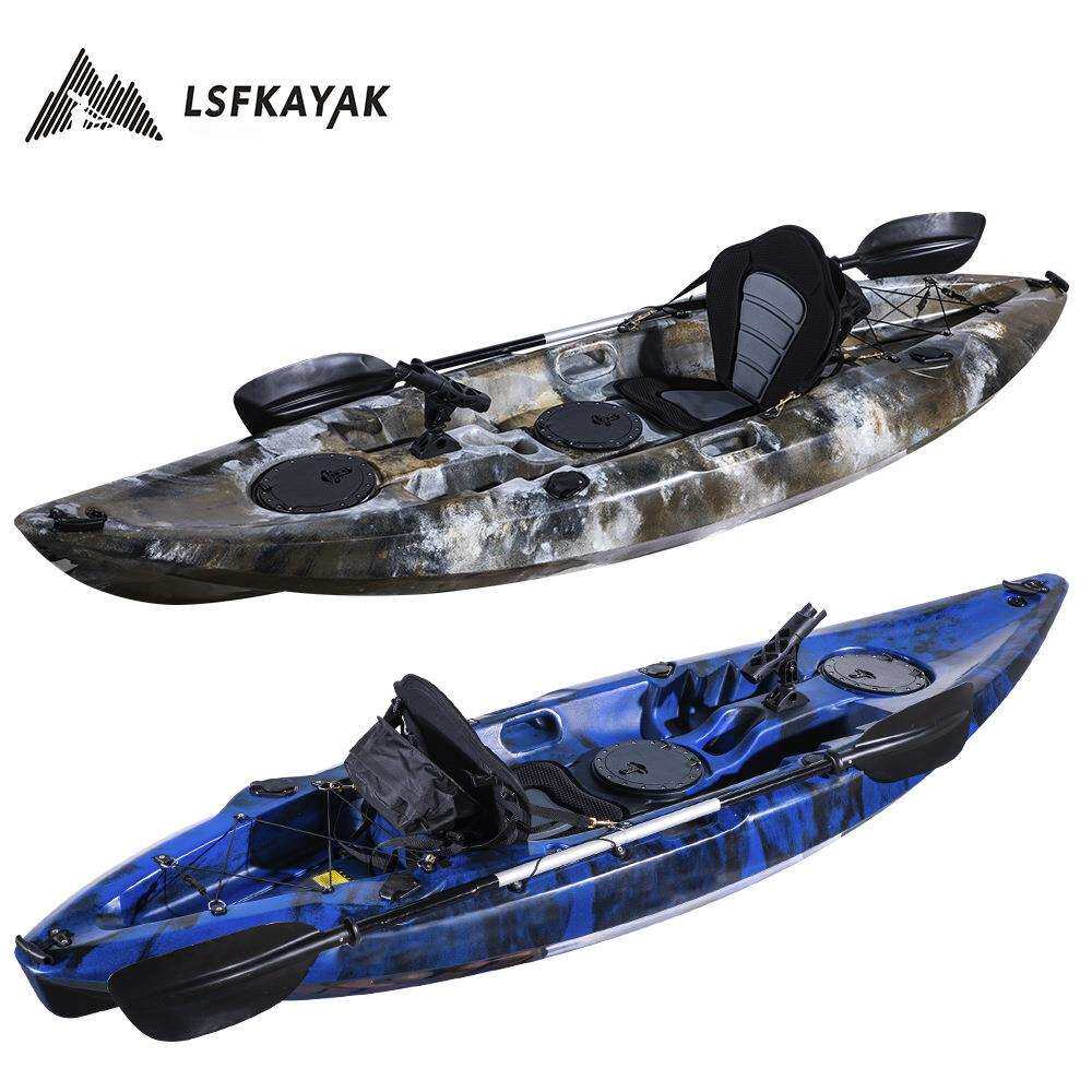 滚塑皮划艇 塑料硬艇 塑料单人船 单人平台舟 单人艇 休闲皮划艇