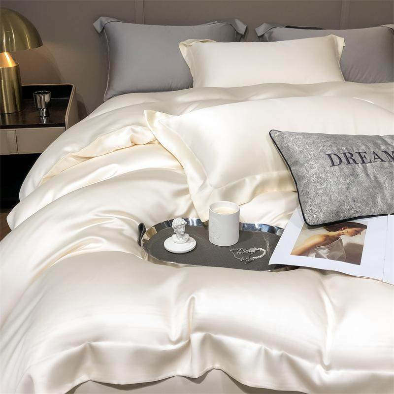 天丝被套单件2025夏季北欧纯色双人被罩单品南通宿舍单人被套,床上用品,学生床品套件,淘宝优惠券,粉丝福利购,淘宝优惠卷