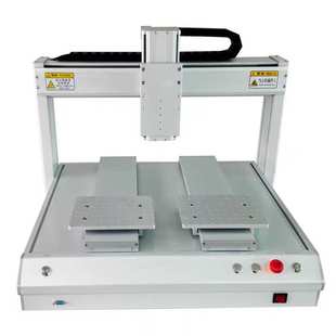 位双工点胶黄胶螺丝热熔胶 平台机机焊锡灌胶快轴全自动干胶三机