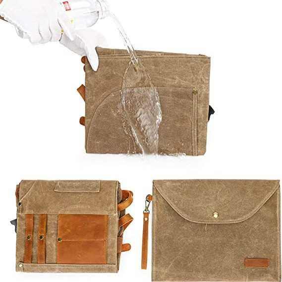 防水耐磨耐脏帆布围裙多口袋围兜理发修理师雕刻焊工木工园艺围腰,家庭/个人清洁工具,围裙套装,淘宝优惠券,粉丝福利购,淘宝优惠卷