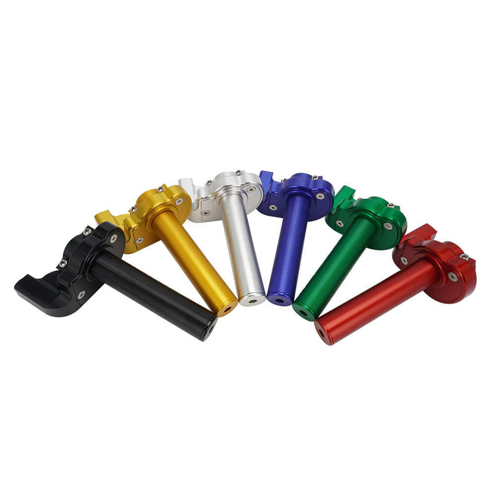 越野摩托车改装CNC大拧油转把 CRF大扭油 22mm通用可视转把加油器