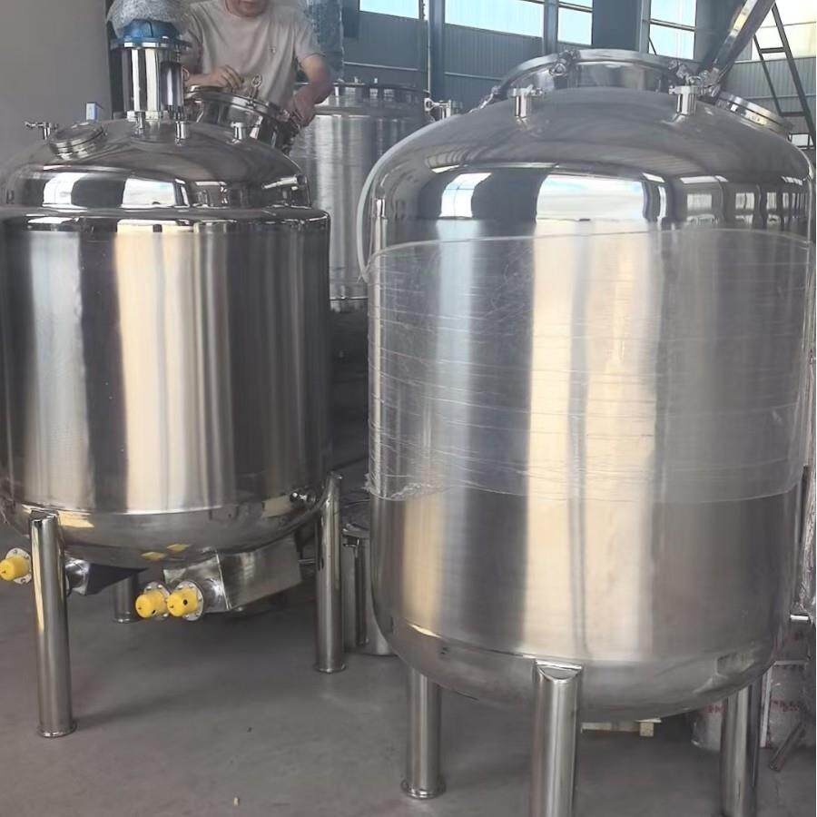 供应不锈钢搅拌机1000L电加热搅拌配料配液搅拌化工配料桶