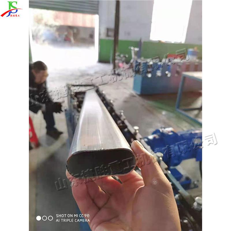 圆管椭变圆js-gbj-3管机 小改型椭圆管压圆管拔机 全自动椭圆管成