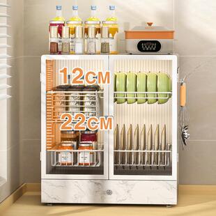 橱柜架物架柜柜子分层架台10540W00内面收纳架分隔板锅可置伸缩厨