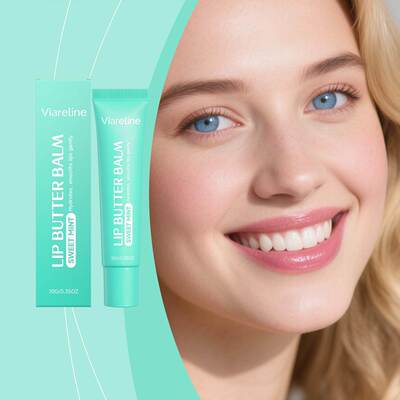 VIARELINE Mint Hydrating Lip Balm - Moisturizing, refreshing