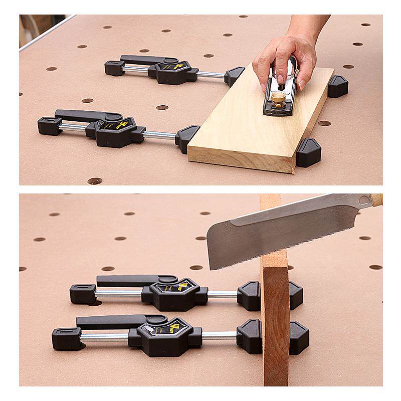 新款桌面夹工工具速夹727木工夹孔快夹木具锁紧桌面压料器