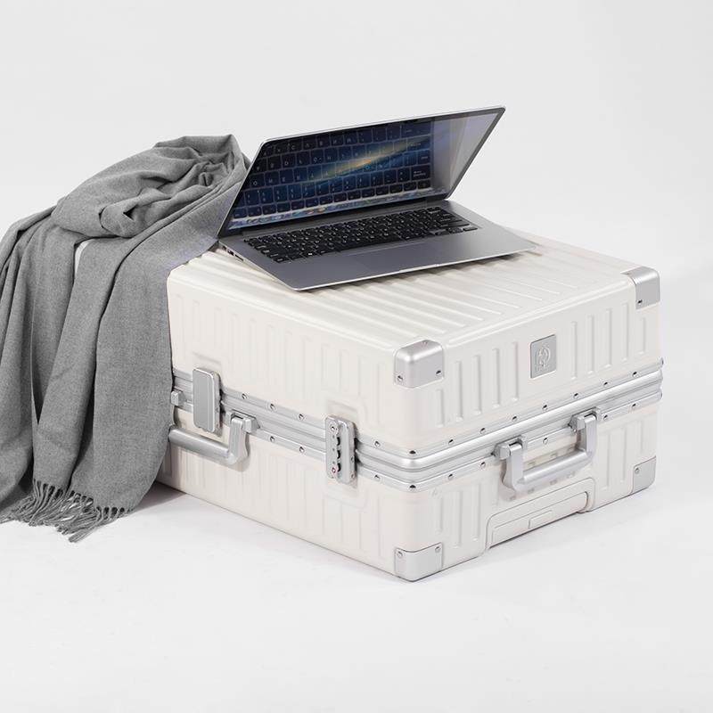 高档TGY铝框款行2李箱万向轮杆0箱24男女旅行箱2拉8登机箱2寸皮箱