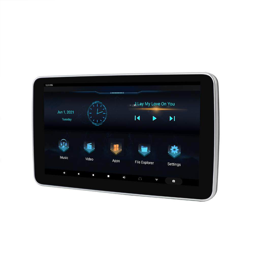 10后1寸外挂安卓头枕示器排娱乐系统HRX1002A显电视车载后.排显示