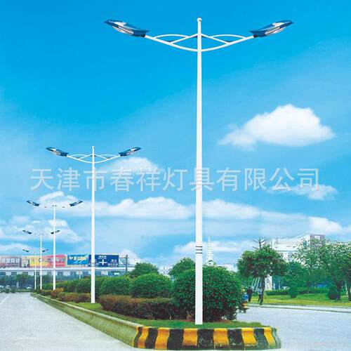 双臂路灯灯杆 6米双臂路灯灯杆户外道路照明灯杆LED路灯杆