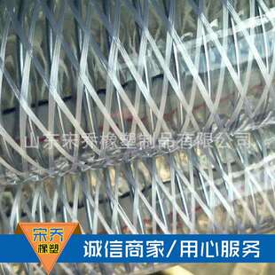耐热配方PVC钢丝增强软管PVC高透明耐磨损塑料蛇皮网纹管