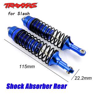 TRAXXAS 1/10短卡金属避震器 SLASH前后减震环奇 727 死老鼠通用