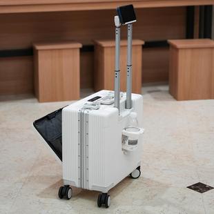 高档巨可以带上飞机行李箱20寸1合8小型轻便方横款托 托运短途登