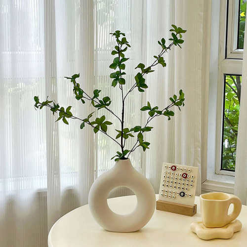 ins奶油风马醉木吊钟花瓶摆件假绿植客厅插花电视柜软装饰品