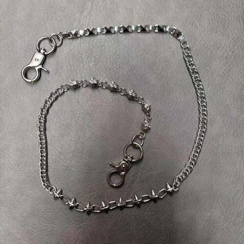 Jeans waist chain rivet pants chain bag hanging chain