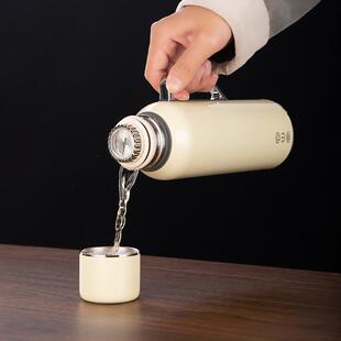 容山堂316不锈钢保温壶大容量热水壶传家小钢炮焖茶壶暖水壶闷茶