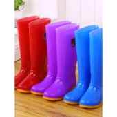 防水鞋 洗车防滑夏季 水桶雨靴胶鞋 水靴女成人时尚 长筒套鞋 高筒雨鞋