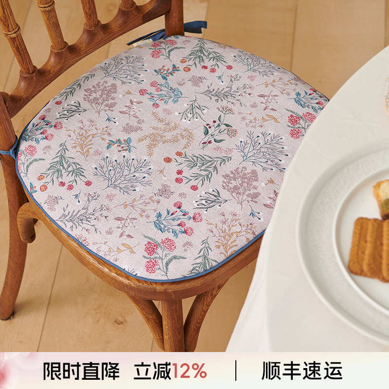 阳春垫布田园垫垫艺方形凳子小镇定制茶桌椅子餐椅椅子新款棉沙发