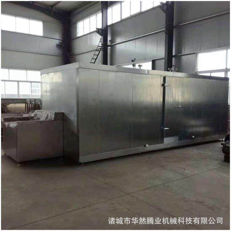 诸城生产厂家供应隧道式速冻机效率高水果蔬菜丁单冻机