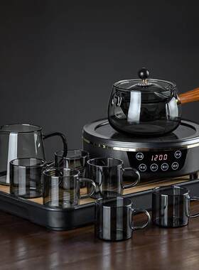 玻璃茶壶套装家用制茶电瓷炉茶炉白茶茶壶茶壶茶具2025新款