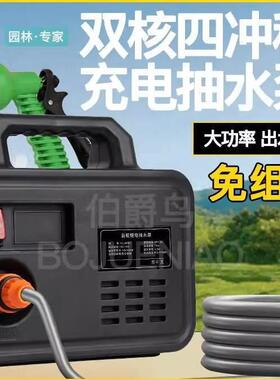 充电抽水式农用LXT灌泵浇菜电动自吸抽水泵浇花浇溉水洒水